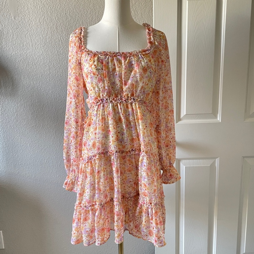Floral Long Sleeve dress
